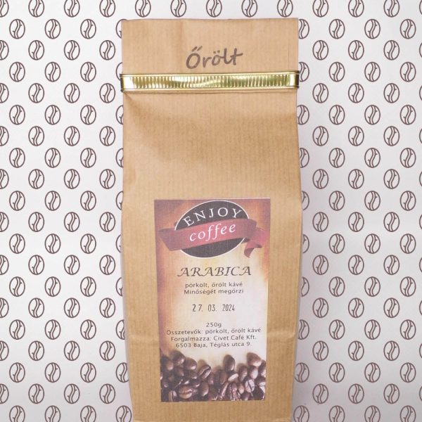 Enjoy Coffee Arabica őrült kávé 250g