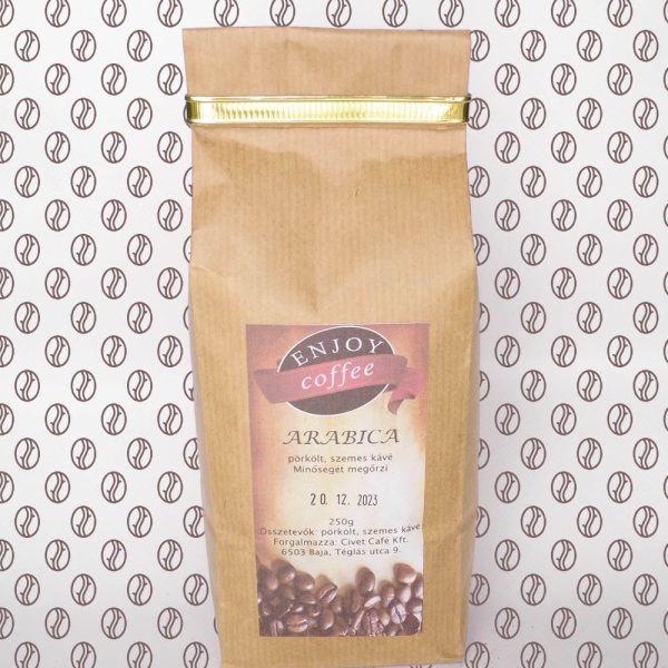 Enjoy Coffee Arabica szemes kávé 250g