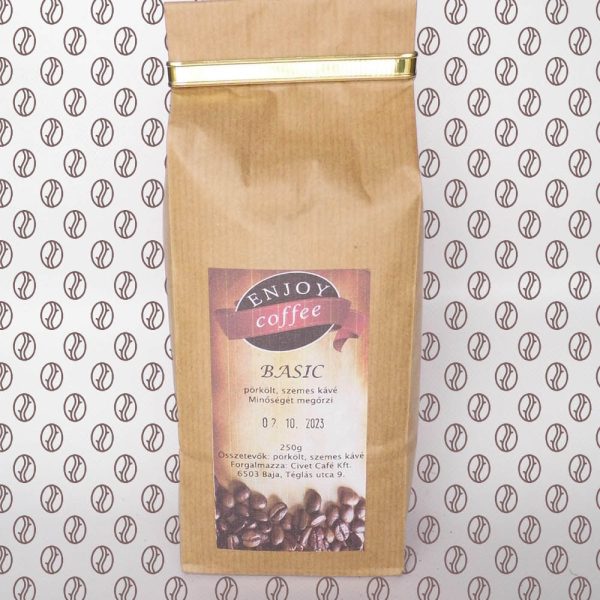 Enjoy Coffee Basic szemes kávé 250g