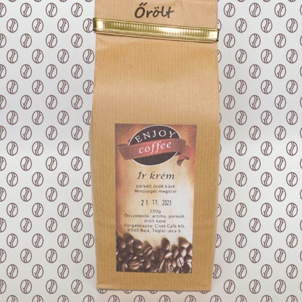 Enjoy Coffee Ír krém ízesítésű őrült kávé 250g