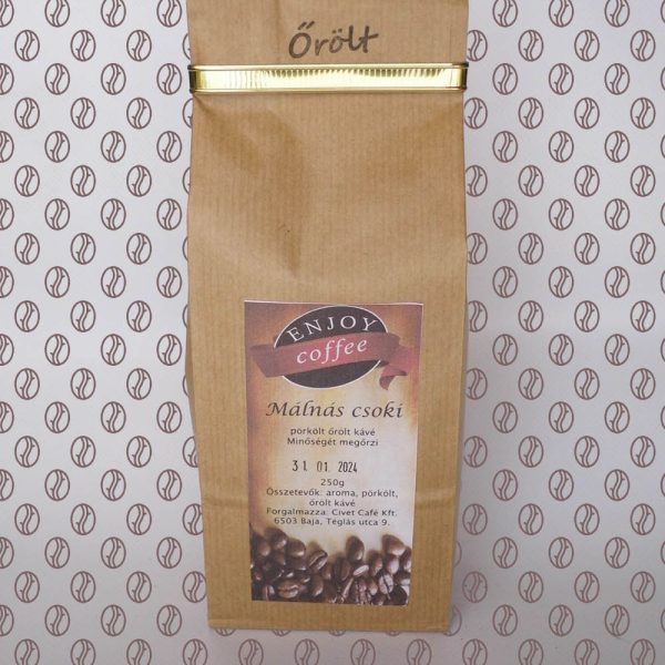 Enjoy Coffee Mentás Csoki ízesítésű őrölt kávé 250g
