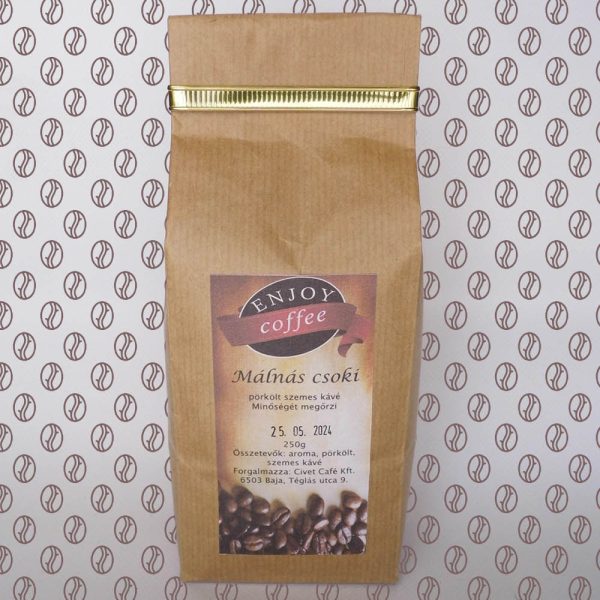 Enjoy Coffee Mentás Csoki ízesítésű szemes kávé 250g