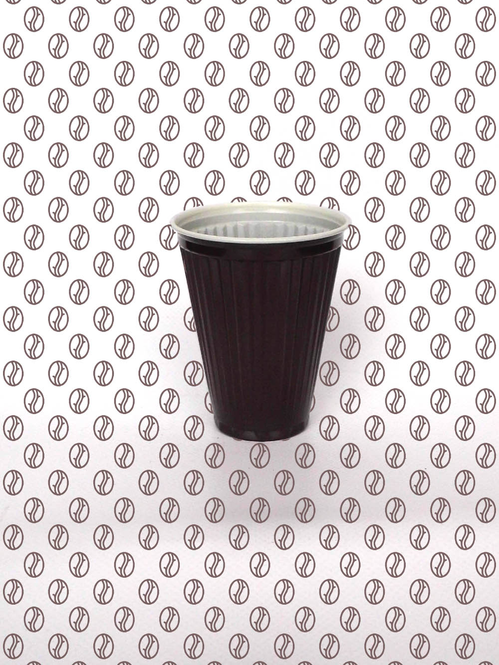 műanyag pohár hosszanti csíkos 175ml